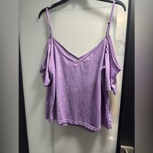 Off the shoulder SHEIN top